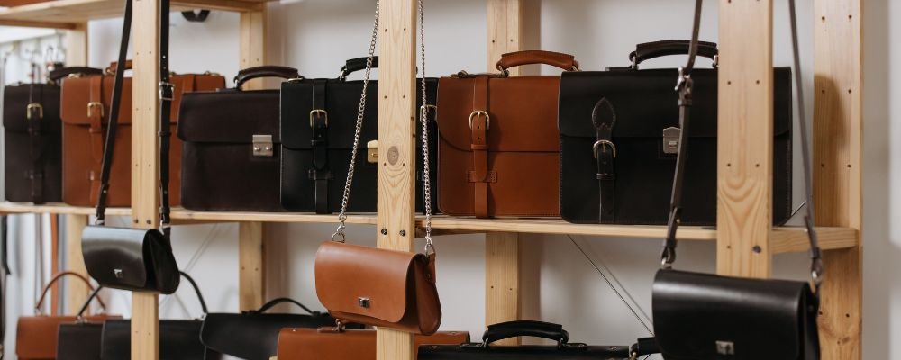 Leather bag India