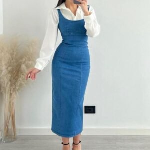 Elegant A-Line Casual Dress