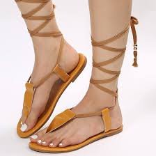 Leather Gladiator Sandals