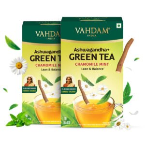Ashwagandha+ Chamomile Mint Green