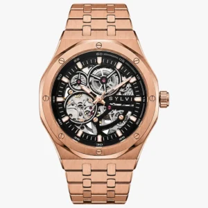 Gravitas Black Rosegold Steel