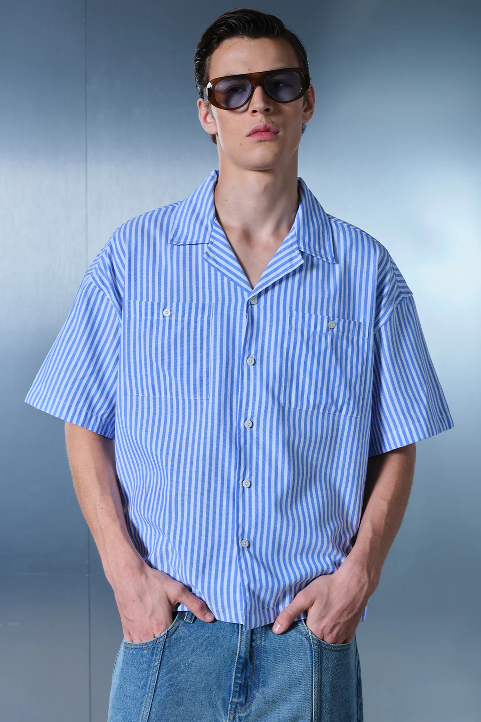 Striker Boxy Fit Oversized Shirt