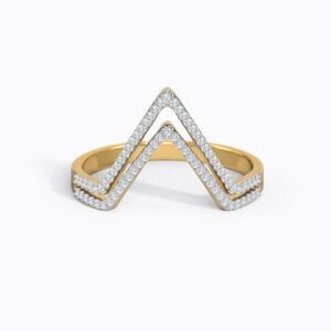 Dual Pyramid Curved Band