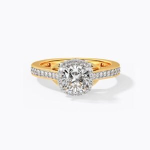 Queen of Diamonds Solitaire Ring