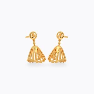 Urban Gleam Gold Jhumka